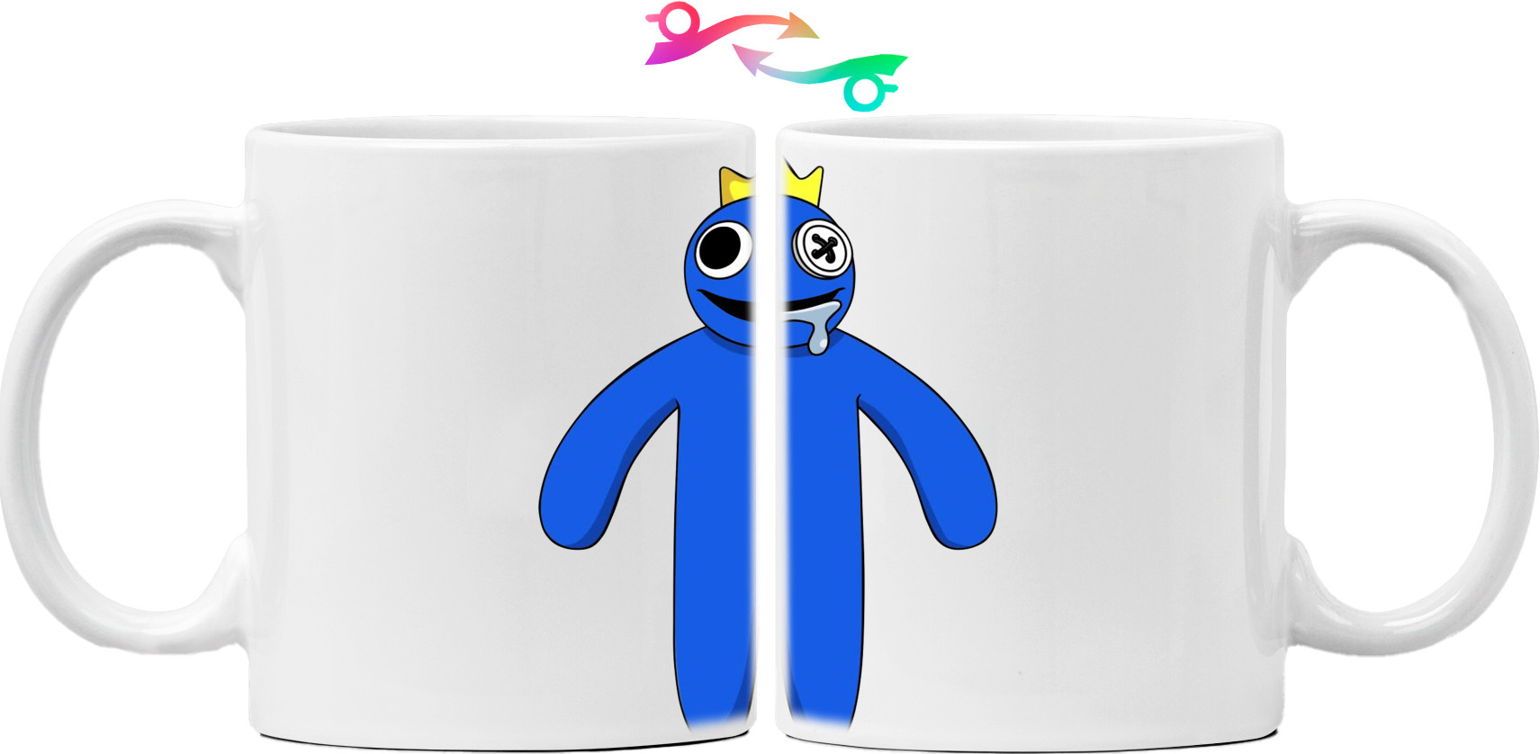 Mug - Blue Rainbow Friends - Mfest