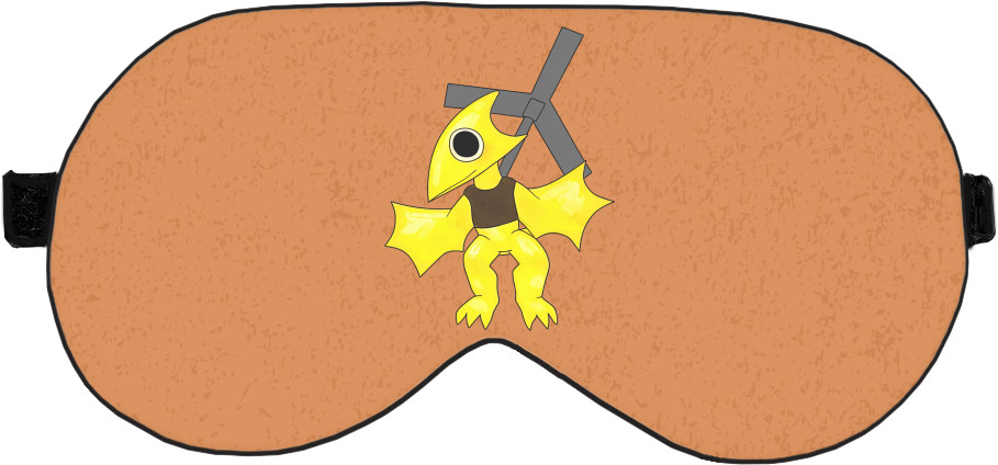 Sleep Mask 3D - Yellow - Mfest