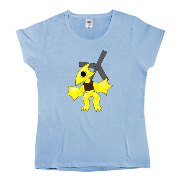 Women's T-shirt Fruit of the loom - Yellow - Mfest