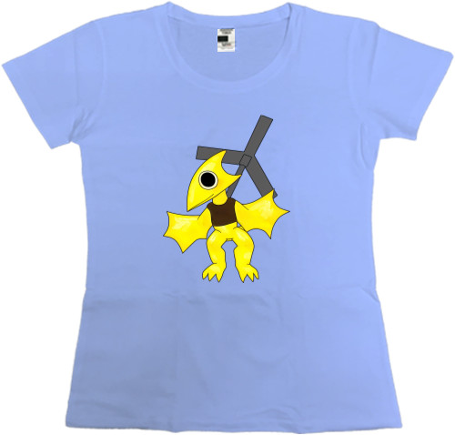 Women's Premium T-Shirt - Yellow - Mfest