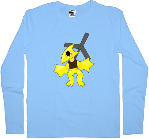 Men's Longsleeve Shirt - Yellow - Mfest