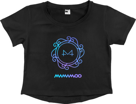 Women's Cropped Premium T-Shirt - Mamamoo - Mfest