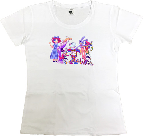 Women's Premium T-Shirt - The Amazing Digital Circus 2 - Mfest