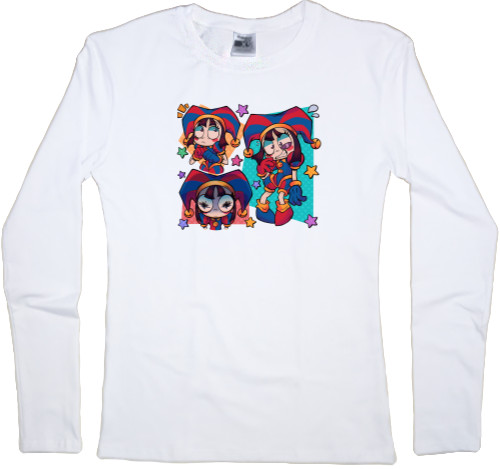 Women's Longsleeve Shirt - The Amazing Digital Circus 3 - Mfest