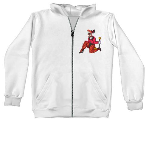 Unisex Zip-through Hoodie - The Amazing Digital Circus 5 - Mfest