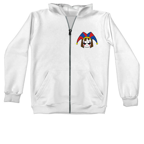 Unisex Zip-through Hoodie - The Amazing Digital Circus 8 - Mfest