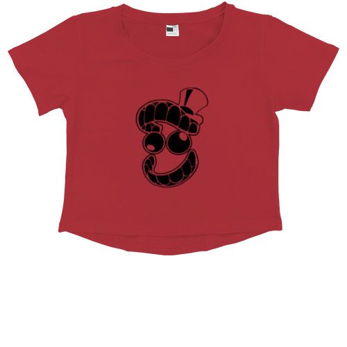 Kids' Premium Cropped T-Shirt - The Amazing Digital Circus 6 - Mfest