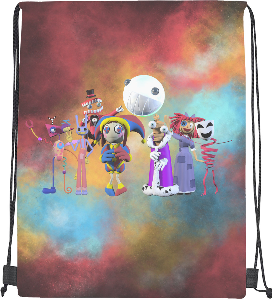 Drawstring Bag - The Amazing Digital Circus - Mfest