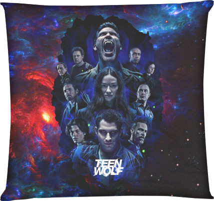 Square Throw Pillow - Teen Wolf - Mfest