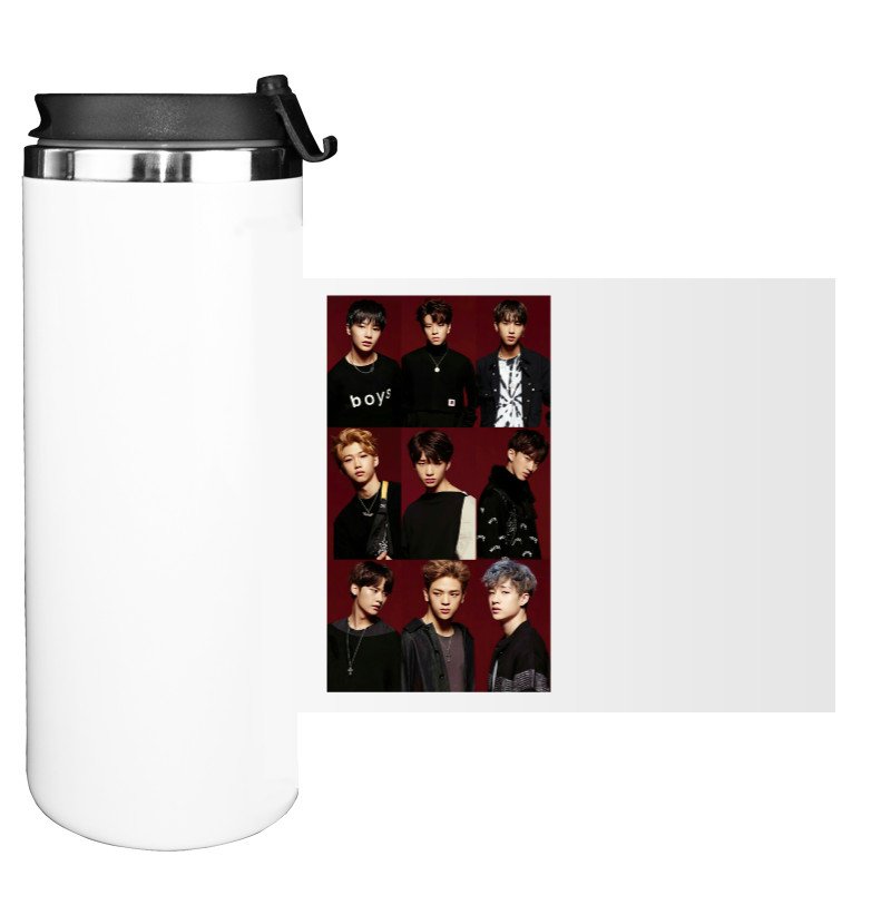 Water Bottle on Tumbler - Stray Kids - Mfest