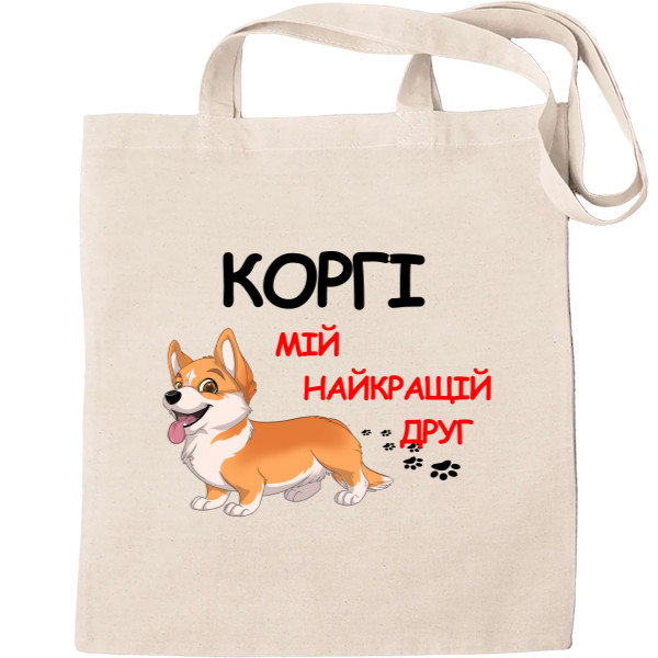 Tote Bag - Corgi is my best friend - Mfest