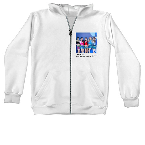 Kids' Zip-through Hoodie - (G)I-DLE - Mfest