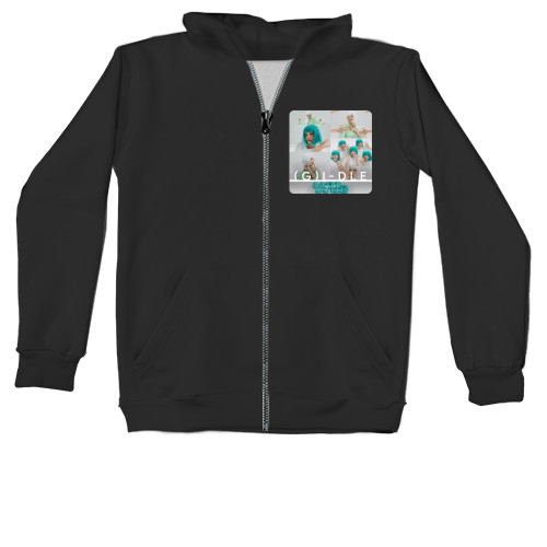 Unisex Zip-through Hoodie - GI-DLE - Wife - Mfest