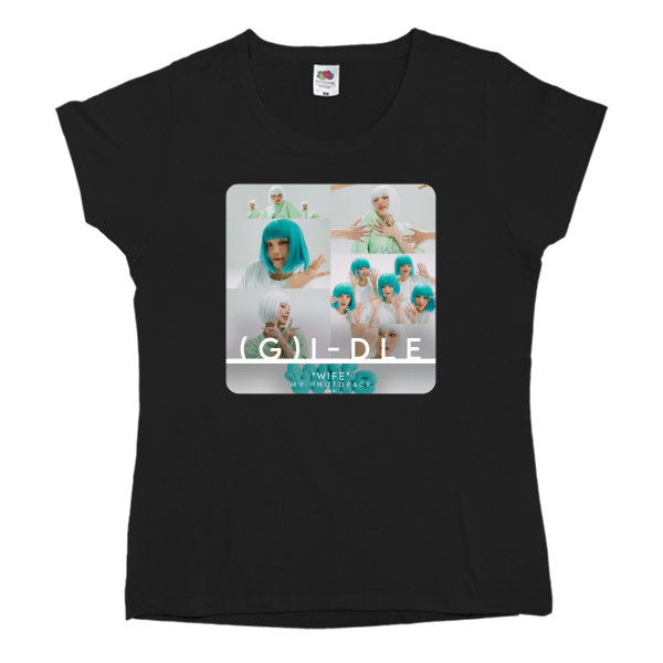 Women's T-shirt Fruit of the loom - GI-DLE - Wife - Mfest