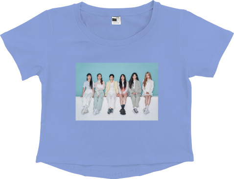 Women's Cropped Premium T-Shirt - G Idle - Mfest