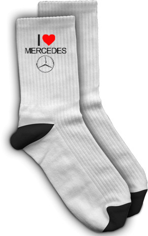 Шкарпетки - I Love Mercedes - Mfest