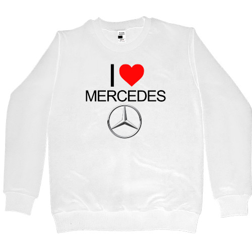 Kids' Premium Sweatshirt - I Love Mercedes - Mfest