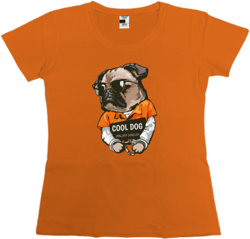 Women's Premium T-Shirt - Cool dog - Mfest