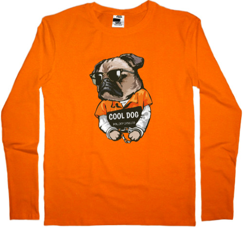 Men's Longsleeve Shirt - Cool dog - Mfest