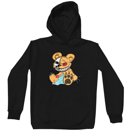 Kids' Premium Hoodie - Angry teddy bear - Mfest