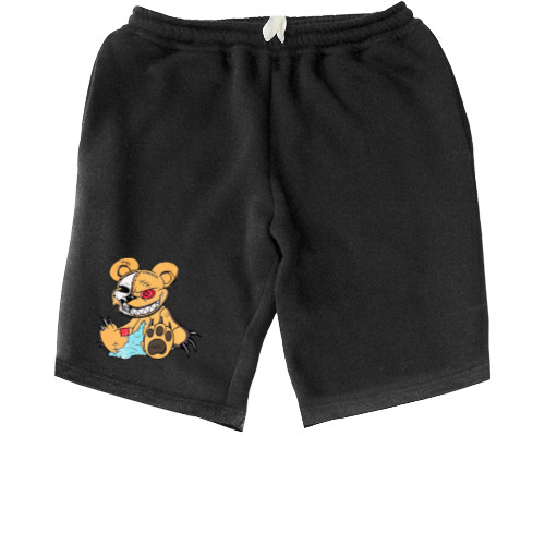 Kids' Shorts - Angry teddy bear - Mfest