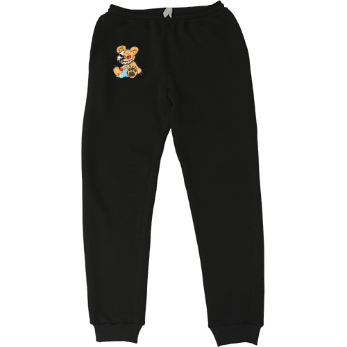 Men's Sweatpants - Angry teddy bear - Mfest