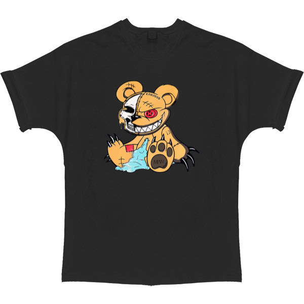 T-shirt Oversize - Angry teddy bear - Mfest