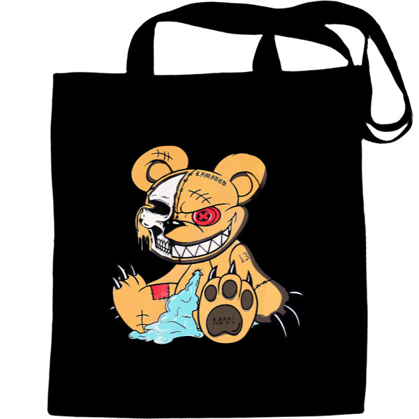 Tote Bag - Angry teddy bear - Mfest