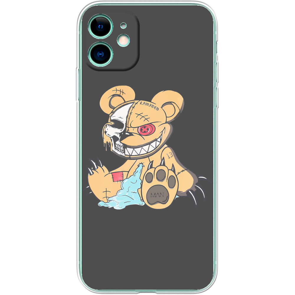 iPhone Case - Angry teddy bear - Mfest