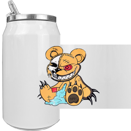 Aluminum Can - Angry teddy bear - Mfest