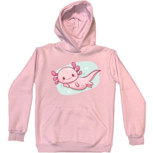 Pink axolotl