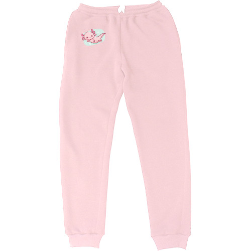 Kids' Sweatpants - Pink axolotl - Mfest