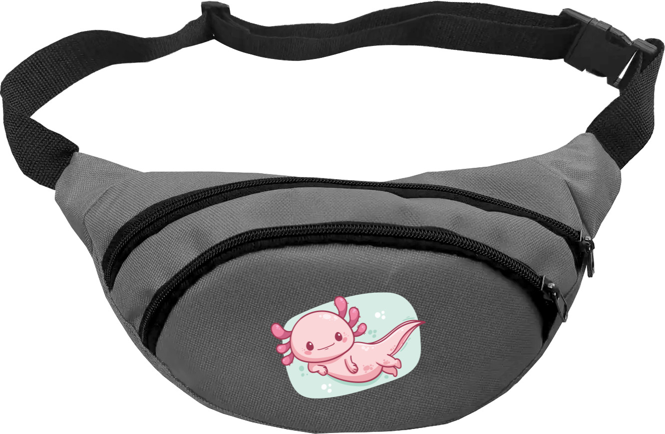 Fanny Pack - Pink axolotl - Mfest