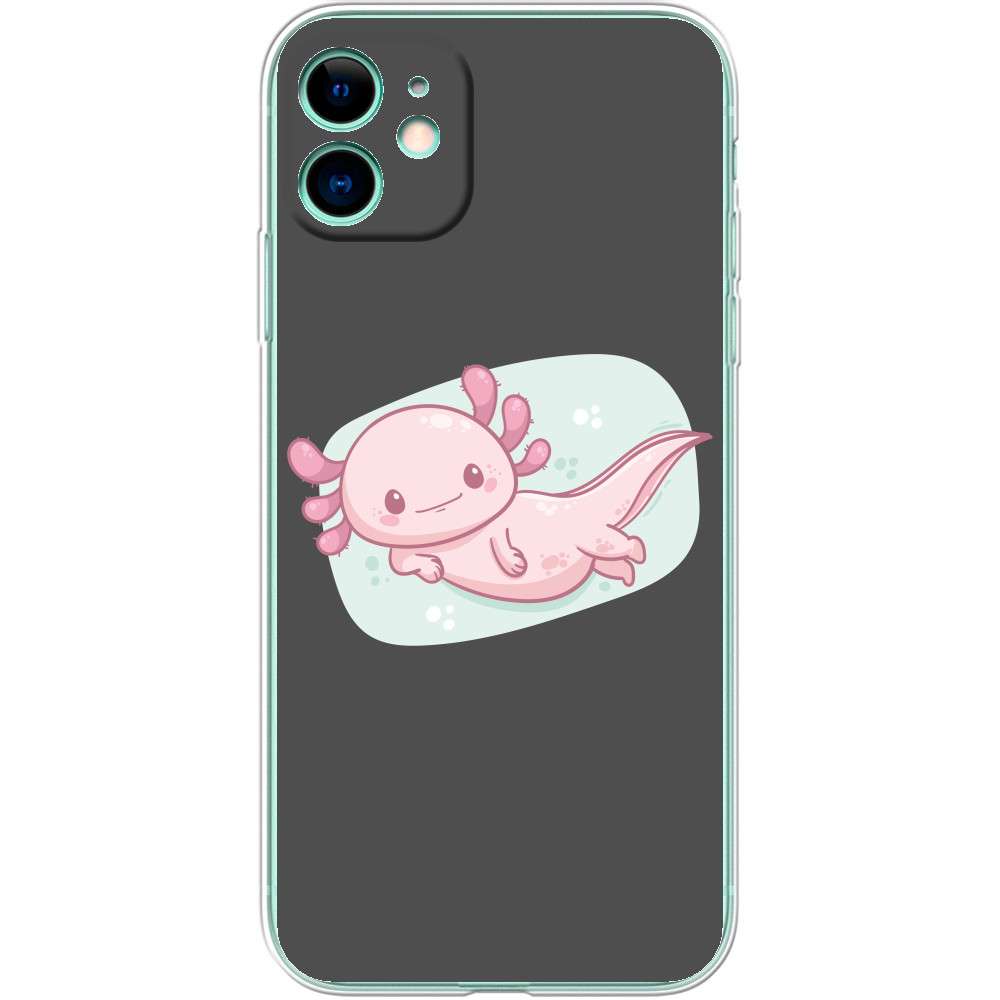 iPhone Case - Pink axolotl - Mfest