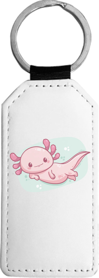 Pink axolotl