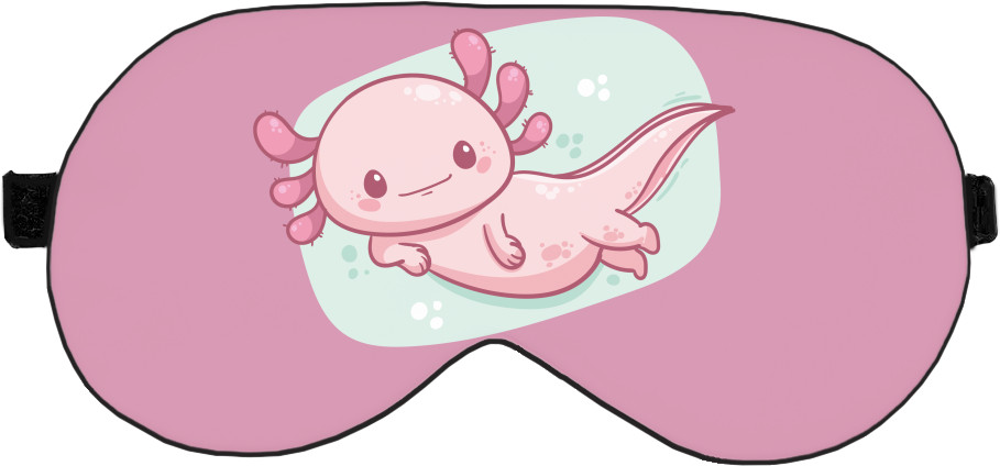 Pink axolotl