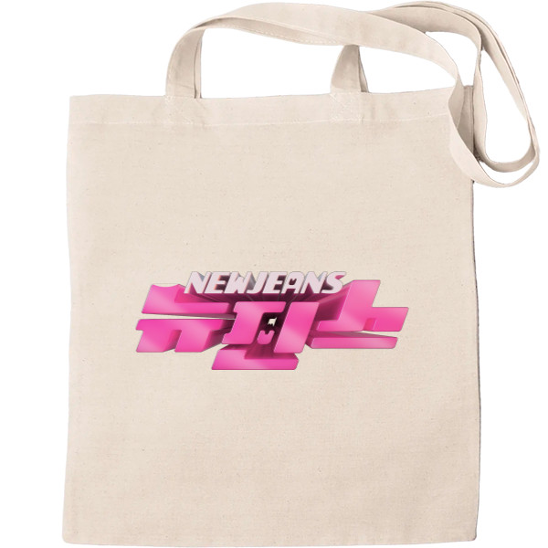 Tote Bag - newjeans logo - Mfest