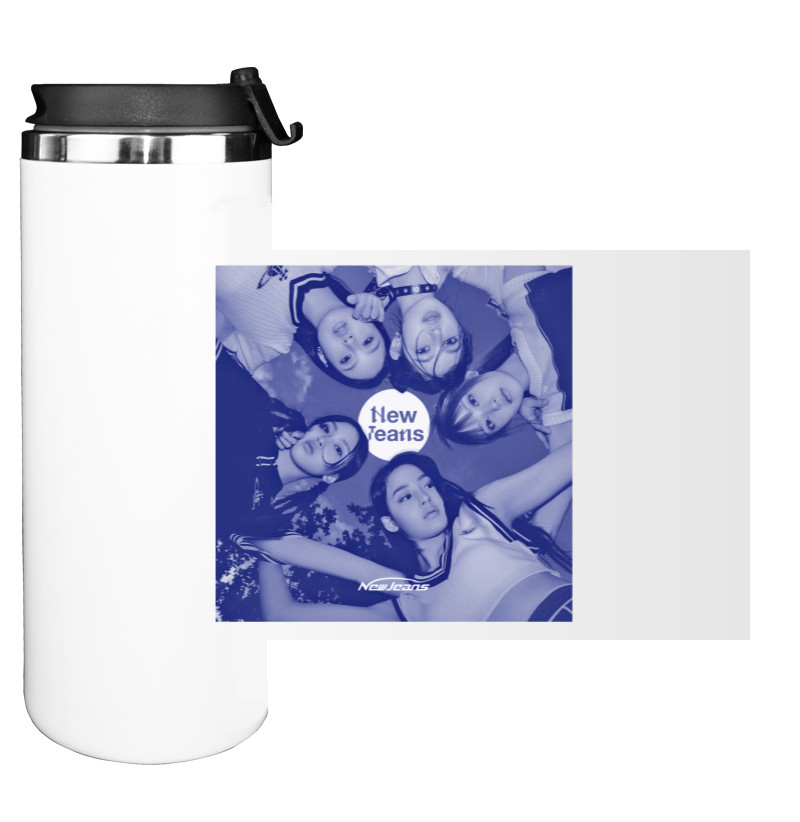 Water Bottle on Tumbler - newjeans - Mfest