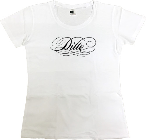 Women's Premium T-Shirt - NEW JEANS - Ditto - Mfest