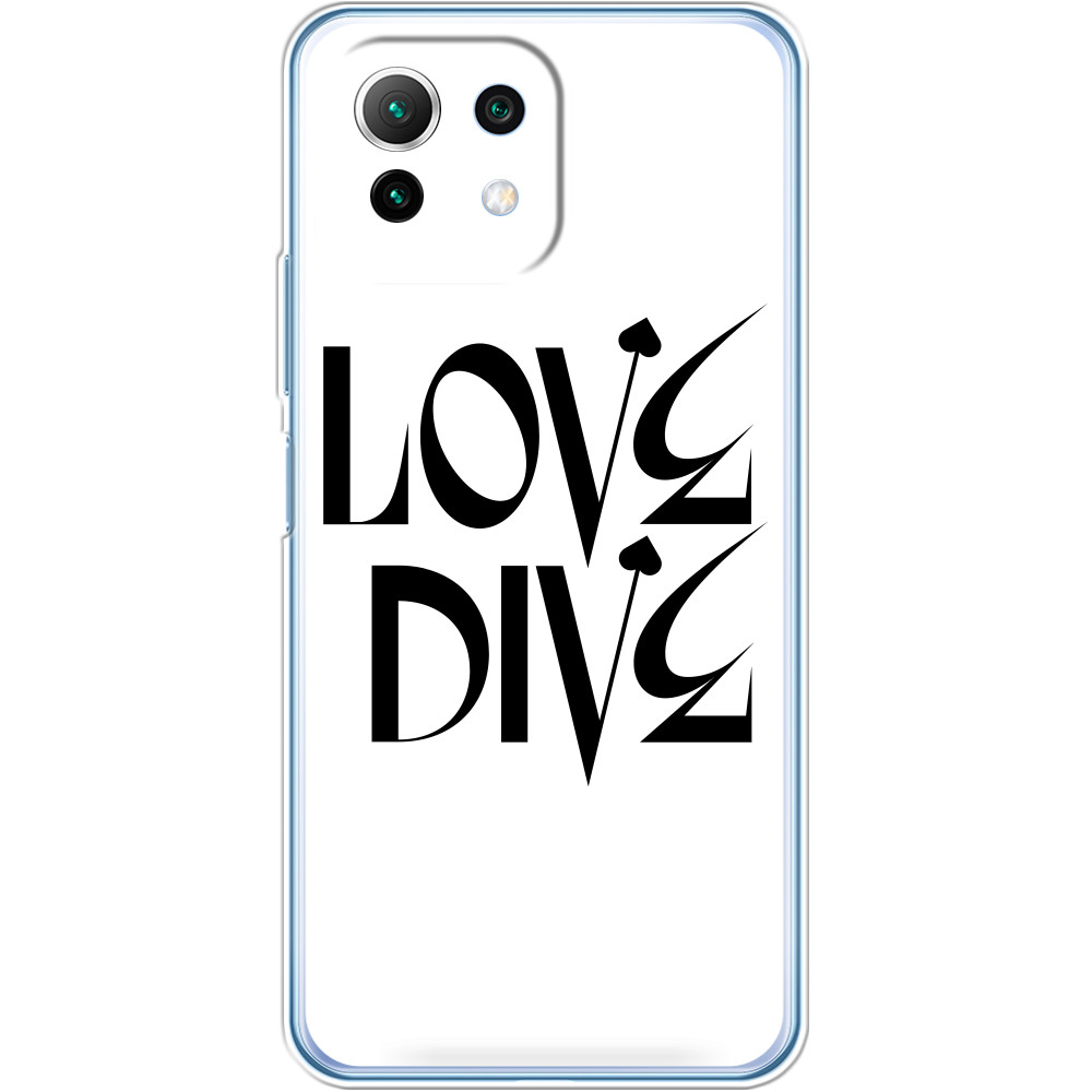 Чехол Xiaomi - Айв love dive - Mfest