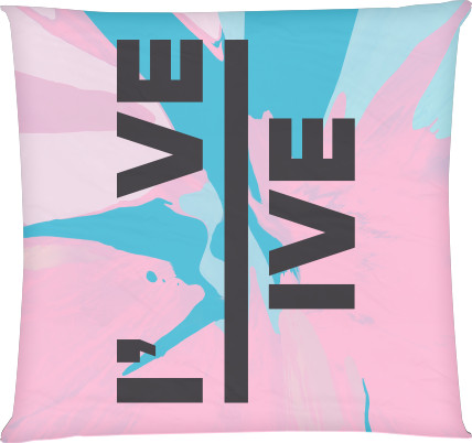 Square Throw Pillow - ive 2 - Mfest