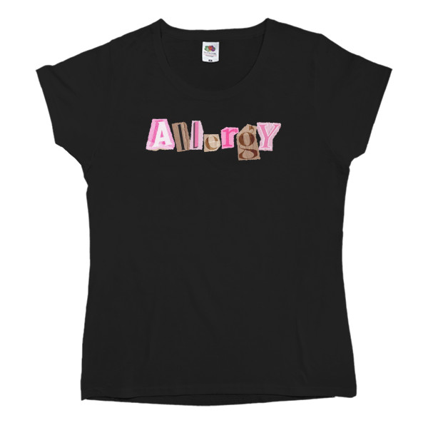 Women's T-shirt Fruit of the loom - (G)I-DLE - Allergy Logo - Mfest