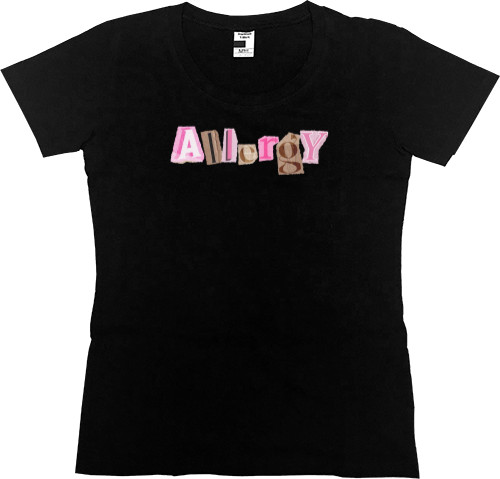 Women's Premium T-Shirt - (G)I-DLE - Allergy Logo - Mfest