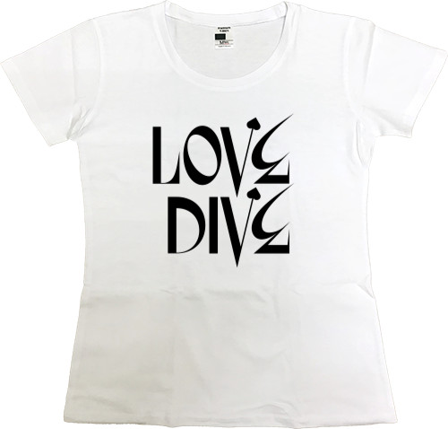 Women's Premium T-Shirt - ive love dive - Mfest