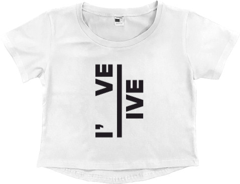 Women's Cropped Premium T-Shirt - ive 2 - Mfest