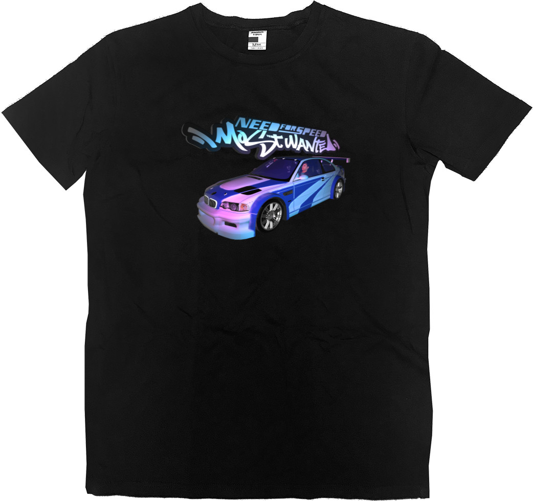 Kids' Premium T-Shirt - NFS Most Wanted neon bmw - Mfest