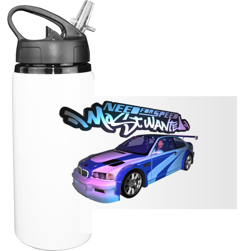 Need for Speed - Bottle for water - NFS Most Wanted neon bmw - Mfest