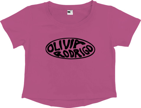 Women's Cropped Premium T-Shirt - Olivia Isabel Rodrigo - Mfest