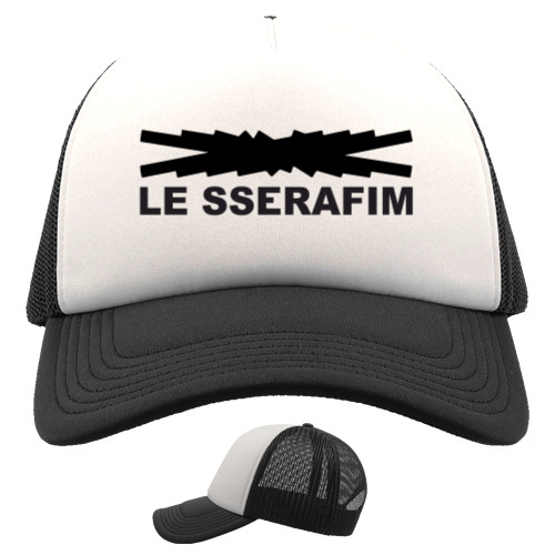 Trucker Cap - LE SSERAFIM logo - Mfest