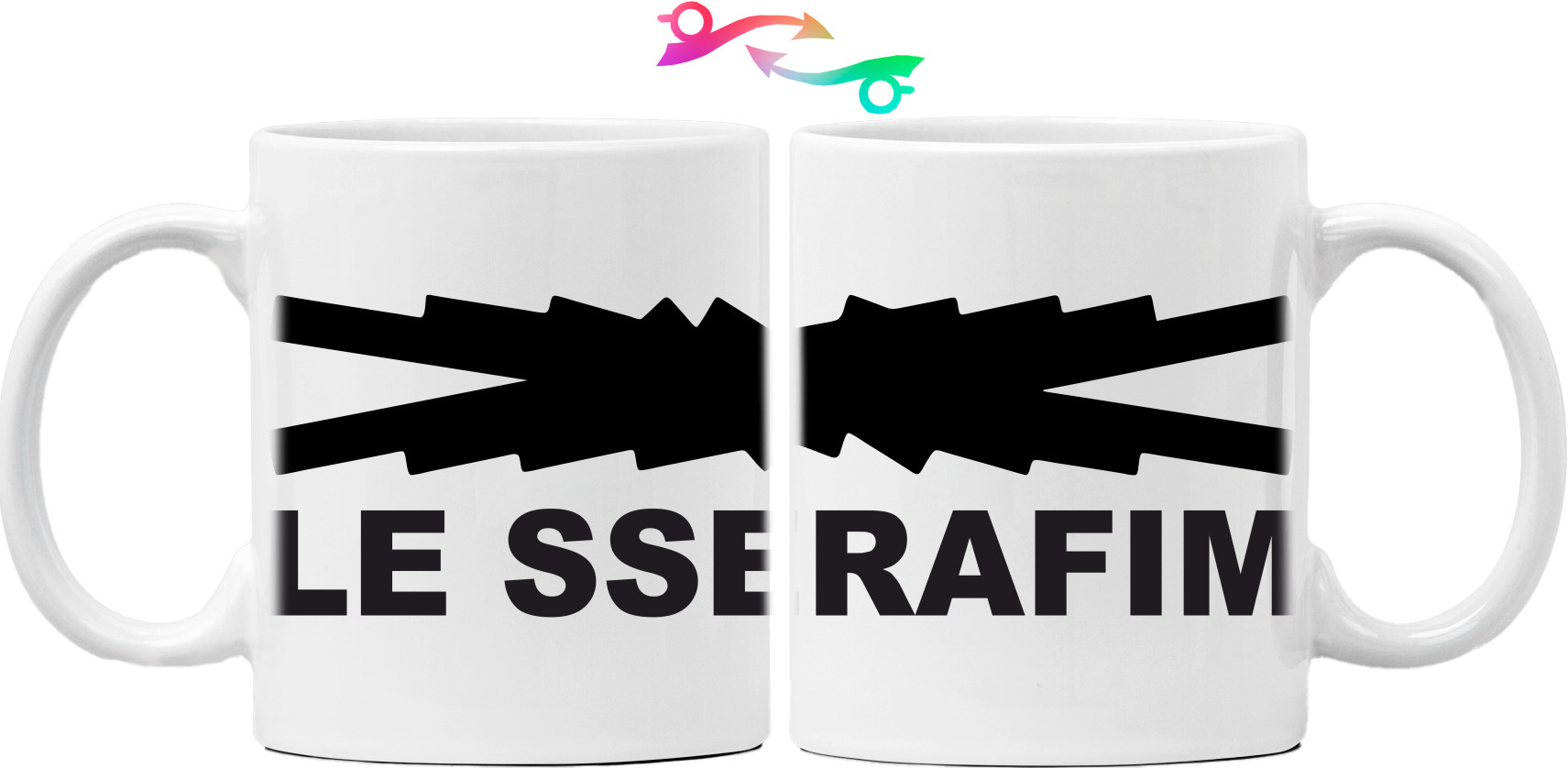 Mug - LE SSERAFIM logo - Mfest